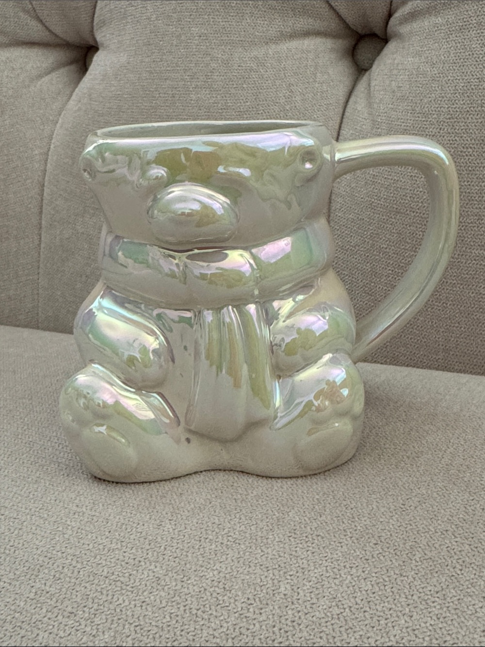 Anthropologie Merry Luster Polar Bear Mug